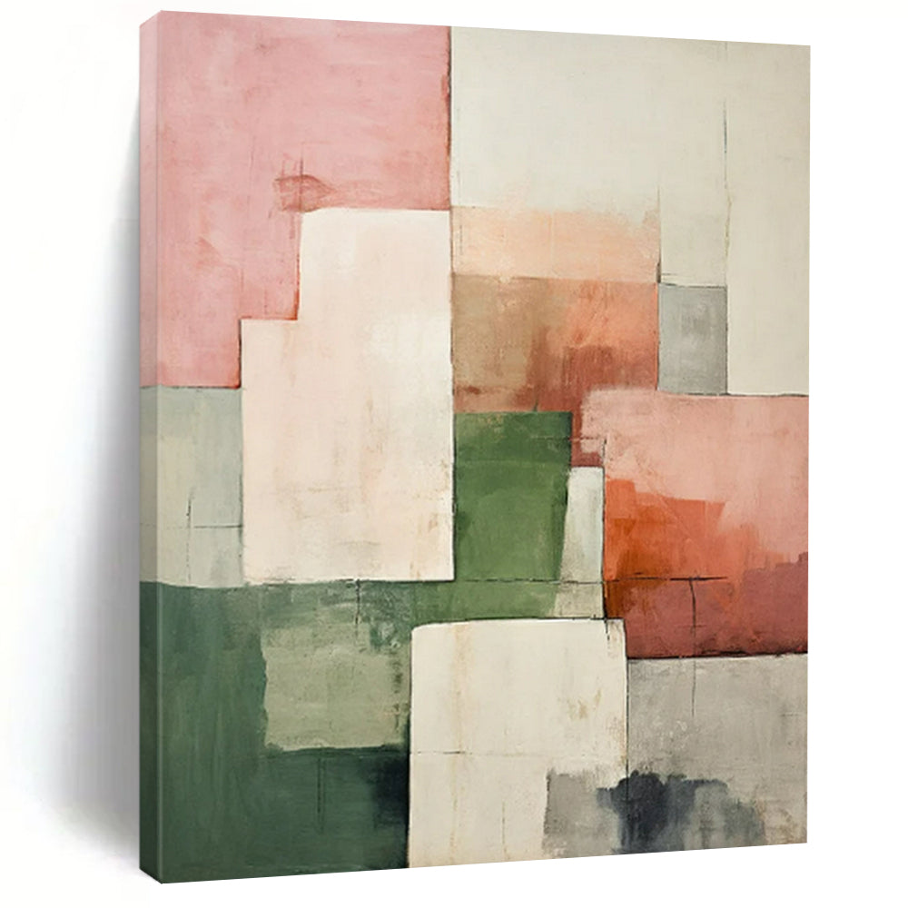 Large-Sized Hand-Painted Abstract Masterpiece for Living Room & Bar LargeART2279