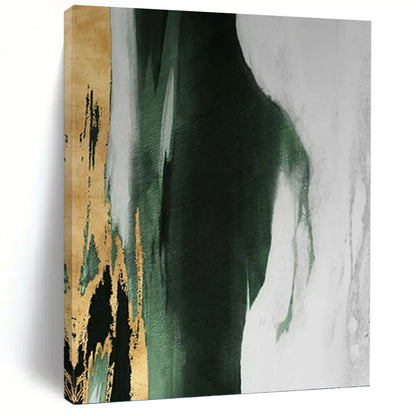 Striking Hand - Painted Textured Abstract Canvas for Art Gallery & Exhibition Space DKH1234