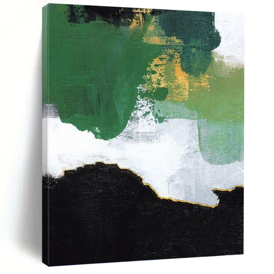 Colossal Hand - Painted Textured Abstract Painting for Exhibition Hall & Museum DKH1222