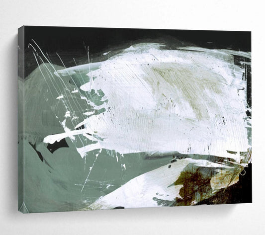 Bold White Strokes - Large Modern Office Accent DLZ133