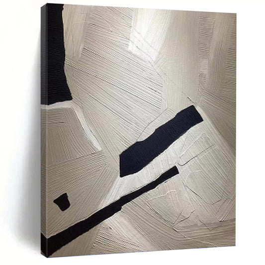 Thrillingly Immense Hand - Painted Textured Abstract Artwork for Gym & Fitness Studio DKH1241