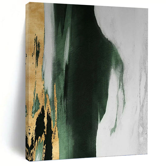 Striking Hand - Painted Textured Abstract Mural for Living Room & Office DKH1204