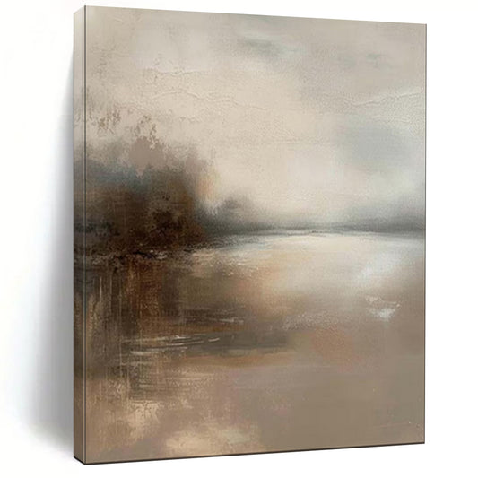 Large-Scale Custom Hand-Painted Abstract Art for Office & Hallway LargeART1874