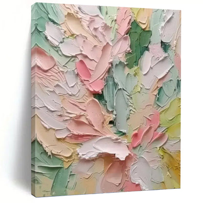 Elegant Hand - Painted Textured Abstract Canvas for Hallway & Living Room DKH1397