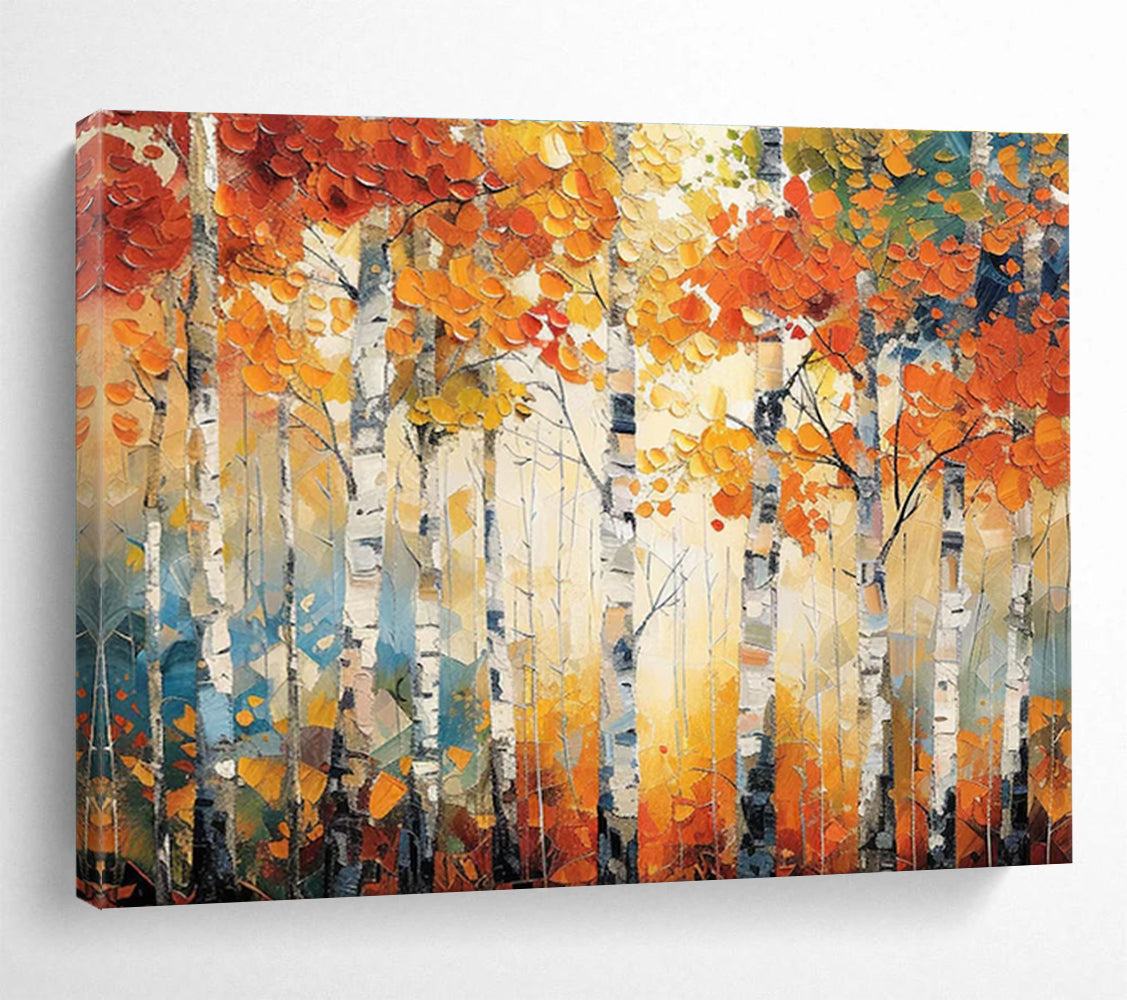 Elegant Original Hand - Crafted Textured Large Abstract Wall Mural for Graceful Touches DKH835