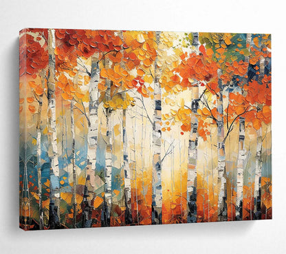 Elegant Original Hand - Crafted Textured Large Abstract Wall Mural for Graceful Touches DKH835