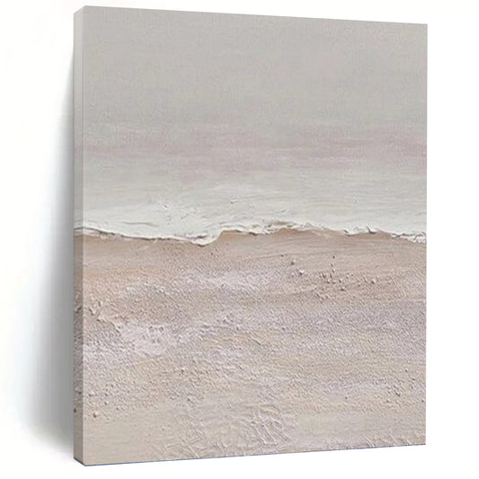 Designer - Inspired Hand - Crafted Textured Canvas Abstract for Office & Dining Room DKH1124