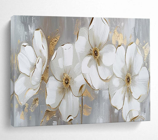 Charming Large Abstract Wall Decor for Bedroom & Office LargeART1653