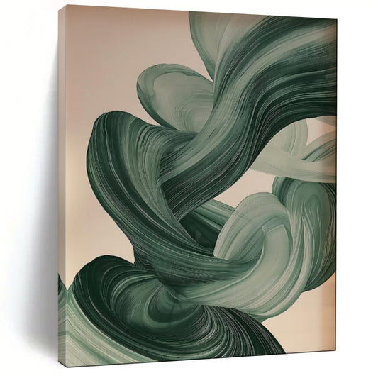 Custom Hand-Painted Abstract Mural for Office & Hotel LargeART1928