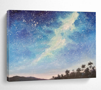 Hand - Painted Bespoke Large - Scale Canvas for Bar & Living Room DKH114