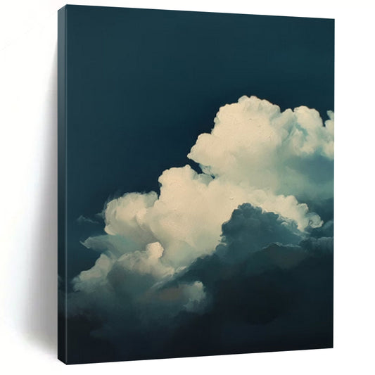 Extra - Vast Hand - Painted Custom Abstract Painting for Living Room and Office DTP015