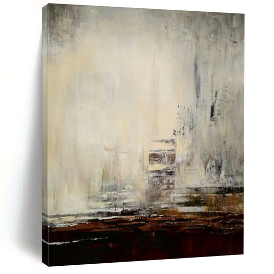 Vast-Scale Hand-Painted Abstract Wall Art for Office & Entryway LargeART2301