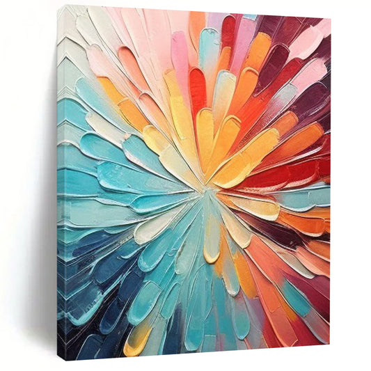 Large Custom Abstract Artworks: Textured Wonders for Bedroom & Entryway DTP288