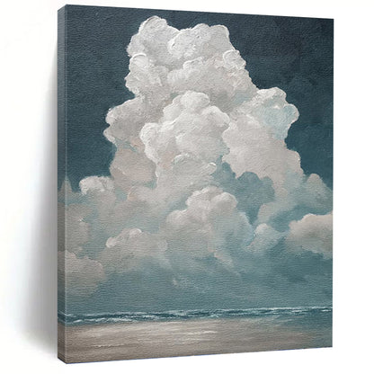 Large - Sized Hand - Painted Textured Custom Abstract Work, for Dining Room and Hallway DKH1459