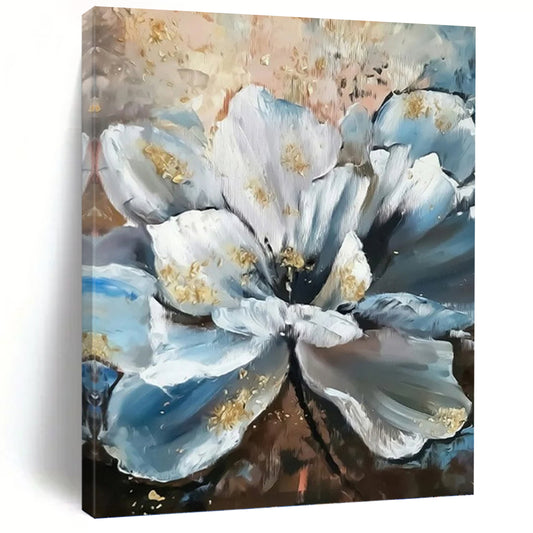 Large Vertical Custom Abstract Hand - Painted Canvas for Office and Bar DKH1635