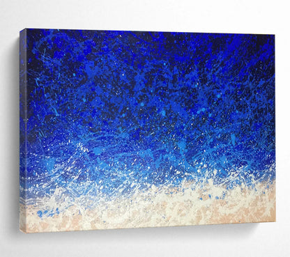 Unparalleled Original Hand - Painted Textured Large Abstract Masterpiece for Exclusive Spaces DKH844