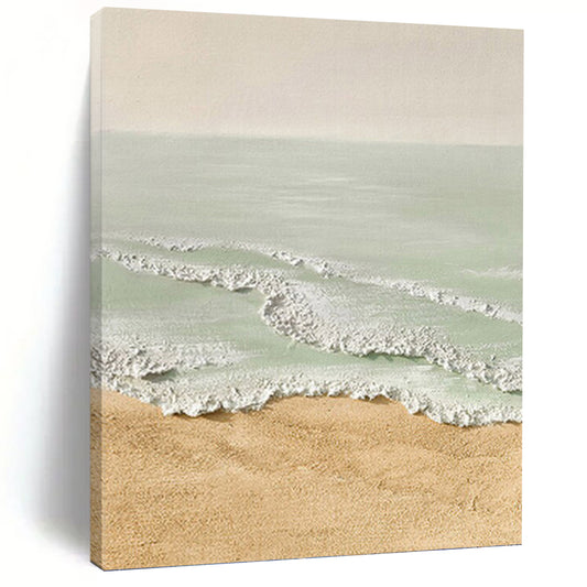 Supersized - Format Hand - Painted Textured Custom Abstract Painting, for Dining Room and Living Room DKH1489