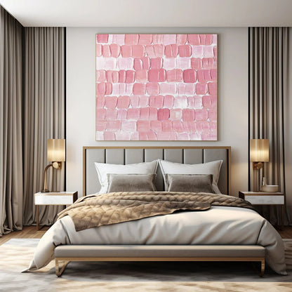 Monumental Abstract Painting for Indoor Atrium Spaces - Commissioned Resin on Linen