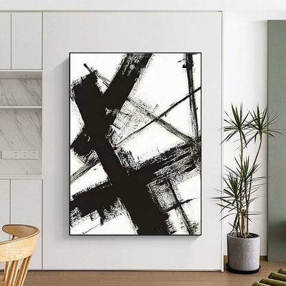Extra-Huge Custom Abstract Canvas for Garage Tool Organizer Wall