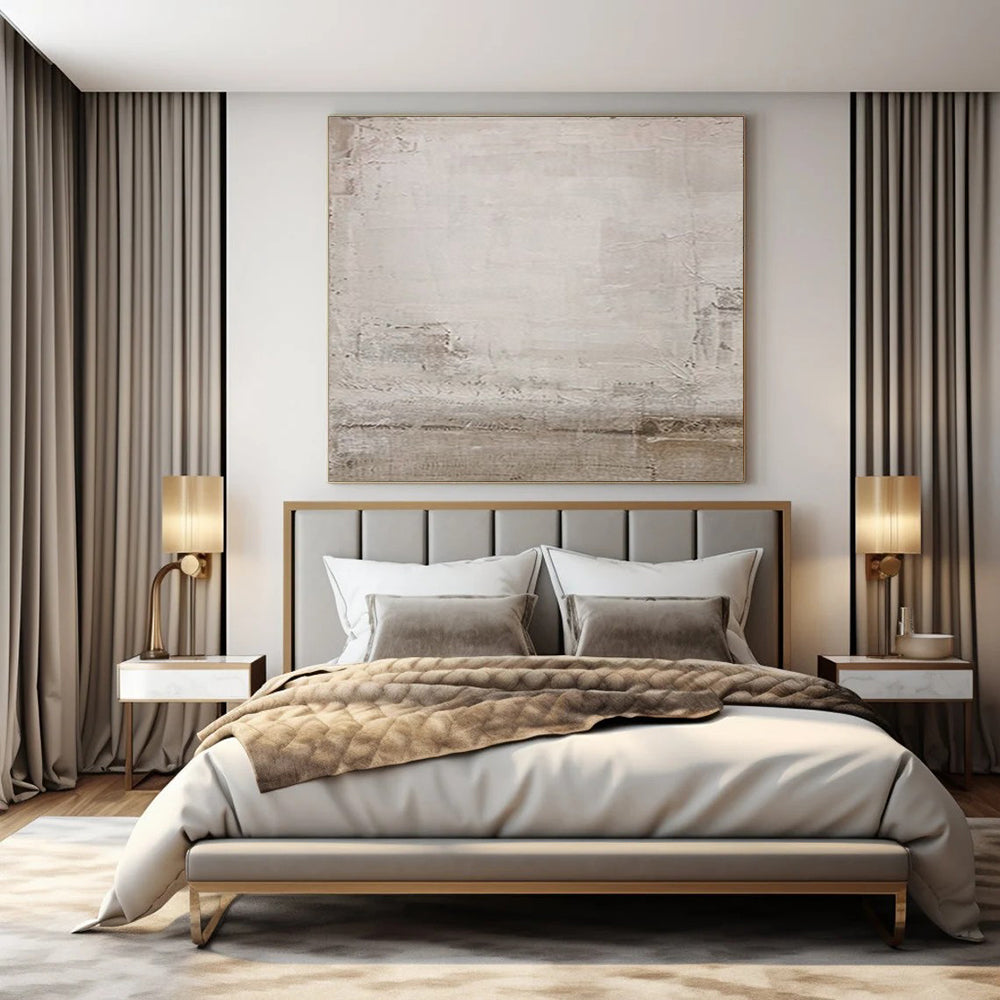 Extra-Huge Hand-Painted Modern Abstract Gallery Wall Art for Urban Street Art Festivals