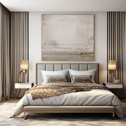 Extra-Huge Hand-Painted Modern Abstract Gallery Wall Art for Urban Street Art Festivals