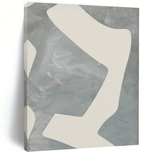 Massive Custom Abstract Painting for Home Library Reading Nook Wall