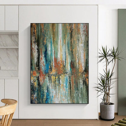 Giant Minimalist Abstract Canvas - Made to Order Oil on Canvas for Spa Waiting Rooms