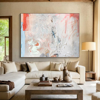 Oversized Custom Abstract Canvas for Retail Store Displays