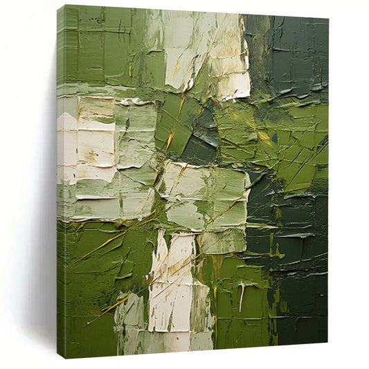 Grand Abstract Wall Decor for Corridor Niche Spaces - Made to Order Mixed Media
