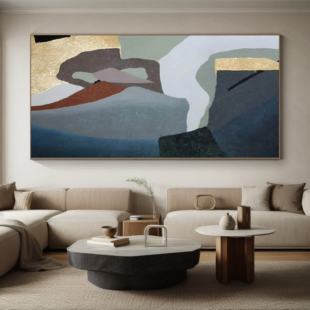 Mammoth Made-to-Order Abstract Canvas for Kitchen Breakfast Nook