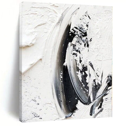 Custom Oversized Abstract Canvas for Family Room Feature Walls