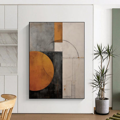 Oversized Custom Abstract Painting for Home Office Statement Walls