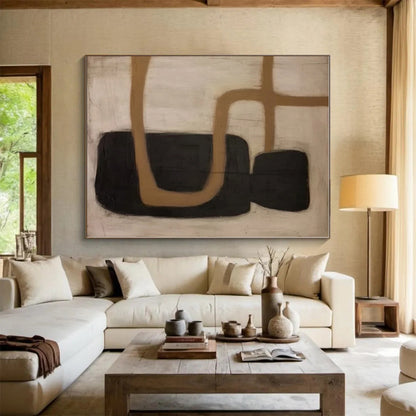 Massive Hand-Finished Abstract Art for Garage Project Wall