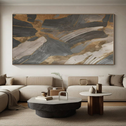 Vast Modern Abstract Canvas for Event Venue Themed Decor