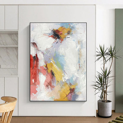 Oversized Custom Abstract Wall Art for Home Theater Projector Screen Feature Walls