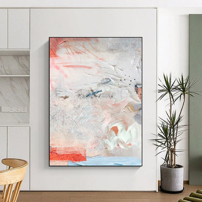 Oversized Custom Abstract Canvas for Retail Store Displays