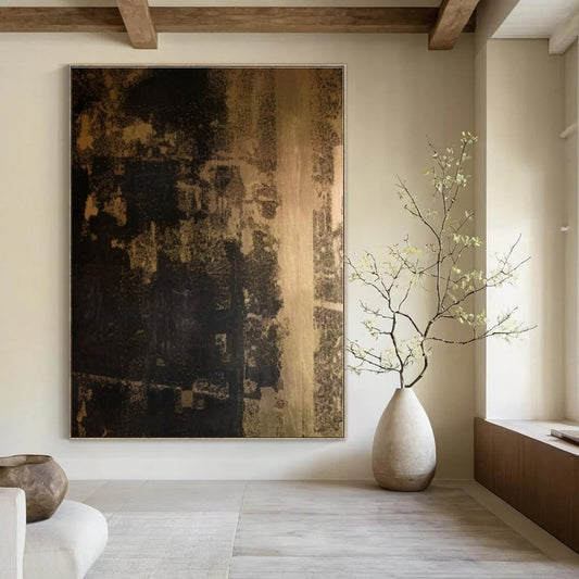 Super-Sized Hand-Painted Modern Abstract Wall Decor for Office Mail Rooms