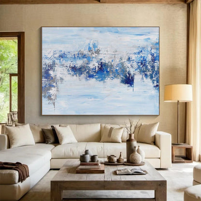 Custom Extra Large Abstract Veil Painting - Hand-Painted Gouache for Wedding Venue Aisles