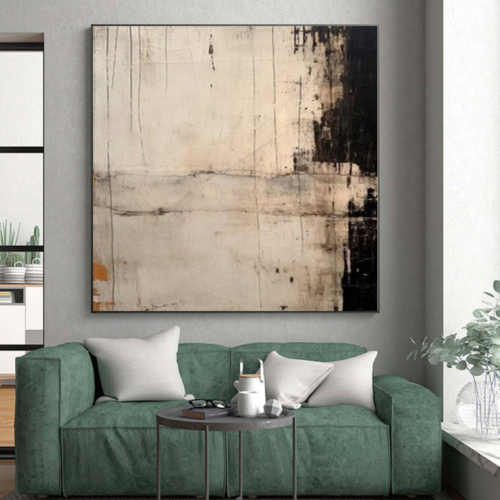 Monumental Custom Abstract Art for Master Bedroom Feature Walls