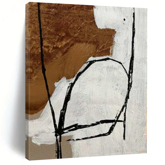 Super-Sized Hand-Painted Modern Abstract Wall Decor for Living Room Picture Windows
