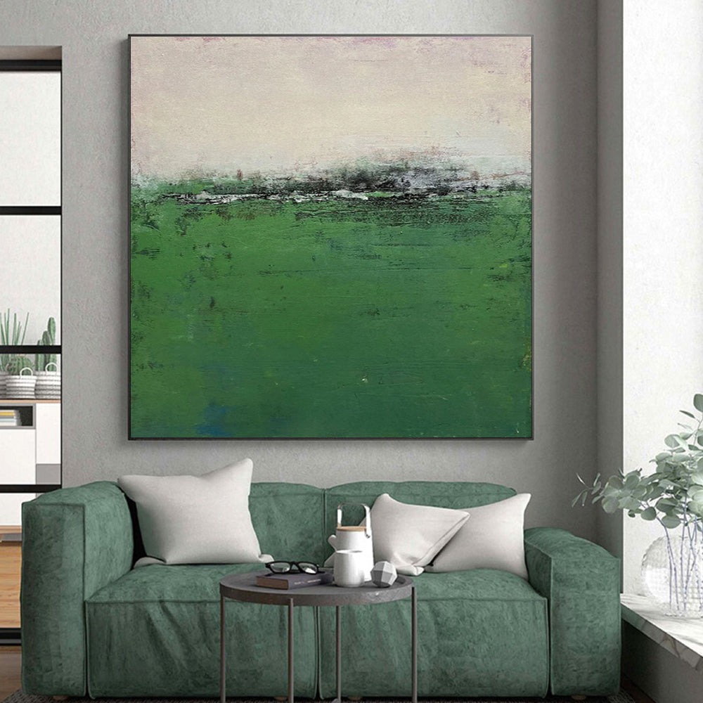 Massive Custom Hand-Painted Abstract Art for Educational Institutions LargeART0645