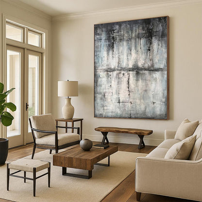 Large Custom Abstract Art for Garage Utility and Workbench Walls
