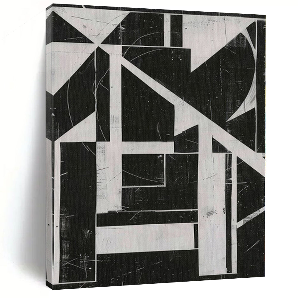 Immense Made-to-Order Abstract Painting for Home Music Studio Walls
