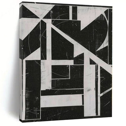 Immense Made-to-Order Abstract Painting for Home Music Studio Walls