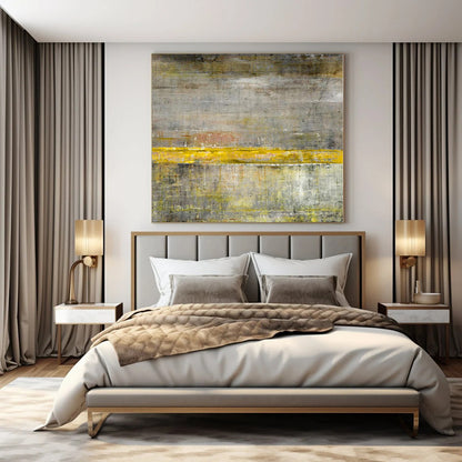 Giant Abstract Wall Art for Window Seat Alcoves - Made to Order Oil on Linen