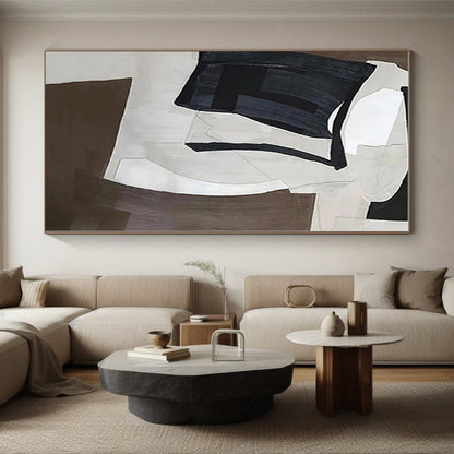 Enormous Abstract Pop Art Hand-Painted Wall Art for Home Gym Motivation Wall