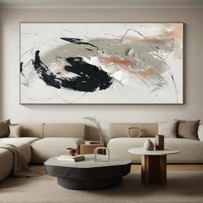 Extra-Huge Modern Abstract Painting for Home Craft Room Creative Catalyst