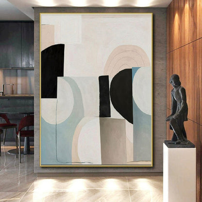 Large Custom Abstract Painting for Laundry Room Motivational Decor LargeART0672