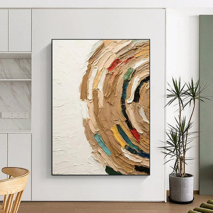 Oversized Abstract Painting for Living Room Above Fireplace LargeART0663