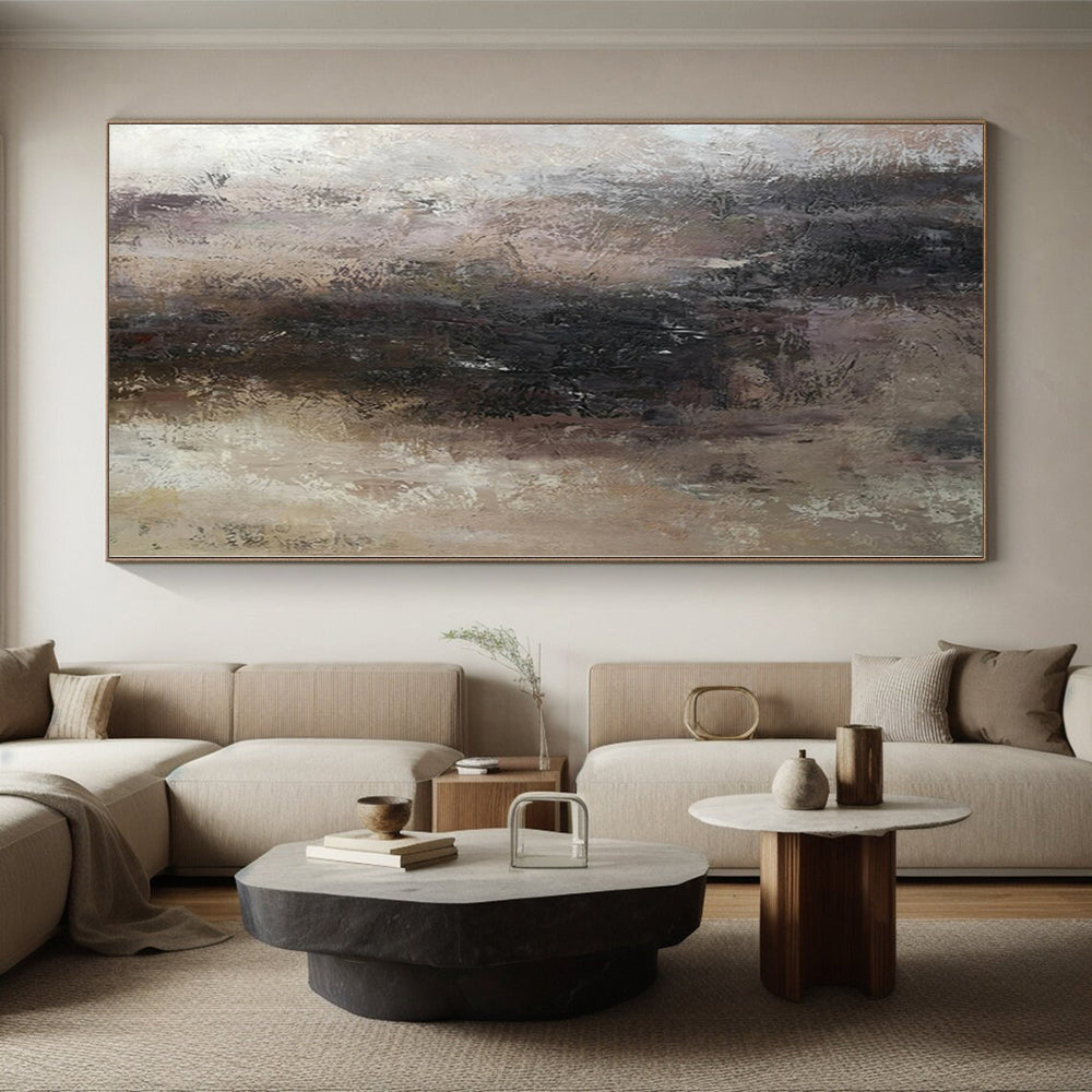 Enormous Made-to-Order Abstract Wall Art for Entryway Hall